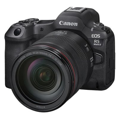 CANON Pack Fnac Appareil photo hybride  EOS R5 II Noir + Objectif zoom RF 24-105mm f/4L IS USM 