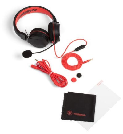 SNAKEBYTE Pack gaming Kit Sound pour Nintendo Switch - casque et protections