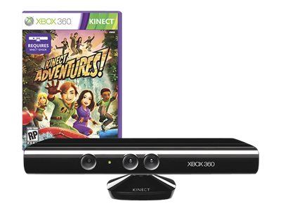 MICROSOFT Pack Kinect Xbox 360 + Jeu Kinect Adventures