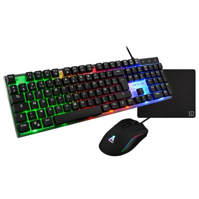 THE G LAB Pack Peripheriques The G-LAB Combo Yttrium bundle 3 en 1 Noir RGB