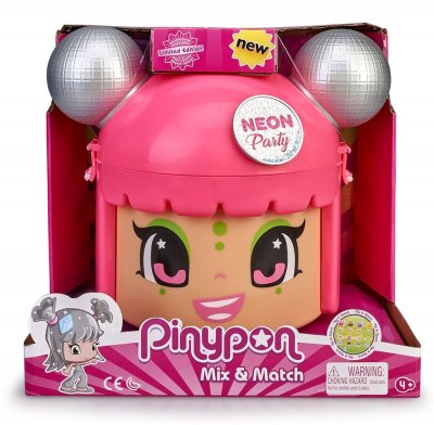 Pack Pinypon F&ecirc;te Disco avec 5 figurines incluses 