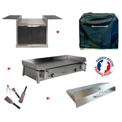 PLANCHAELEC Pack plancha &eacute;lectrique anthea e870 + meuble complet - mirichaud