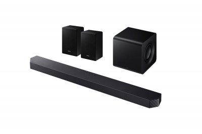 Pack Samsung Q-Series HW-Q850F Barre de son HW-Q810F Dolby Atmos 5.1.2Ch Noir + Enceintes SWA-9500S 