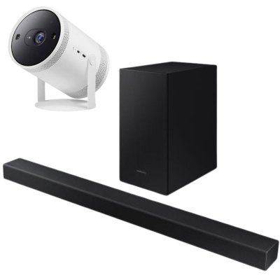 SAMSUNG Pack  Vid&eacute;oprojecteur Sp-lff3claxxxe + Barre De Son Hw-t420/zf
