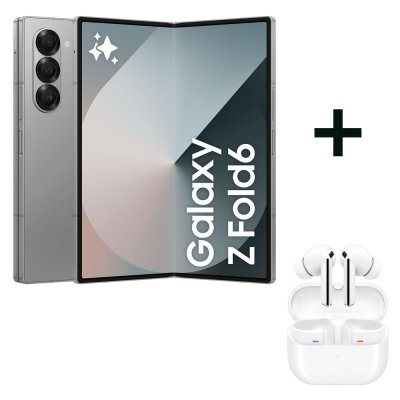 SAMSUNG Pack Smartphone  Galaxy Z Fold6 6,3"" 5G Double nano SIM 256 Go Gris + Watch7 