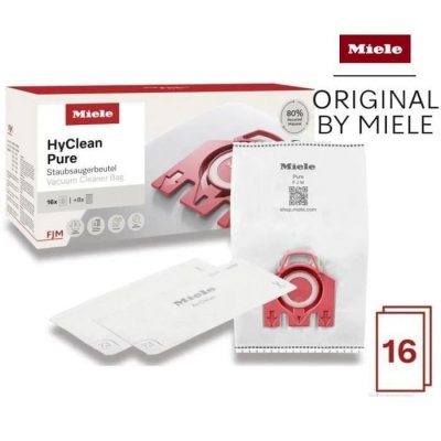 MIELE Pack XXL Hyclean Pure FJM 80% matieres recyclees X16 SACS