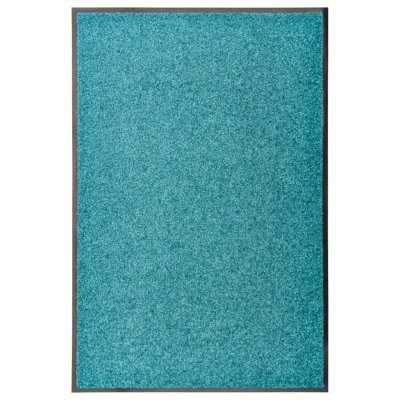 Paillasson lavable Cyan 60x90 cm vidaXL - cyan