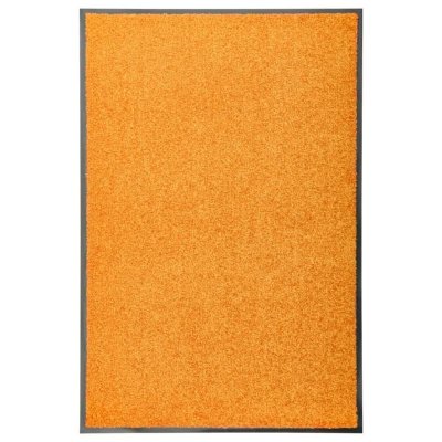 VIDAXL Paillasson lavable Orange 60x90 cm  Orange