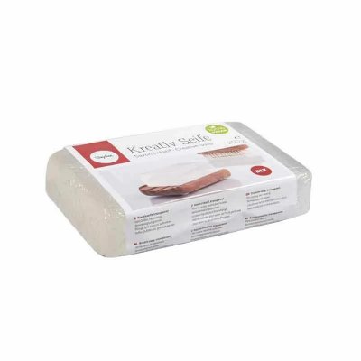 Pain de savon 200g transparent - rayher 