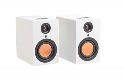 MITCHELL Paire d'enceintes connect&eacute;e Hi Fi Bluetooth  uStream One Blanc