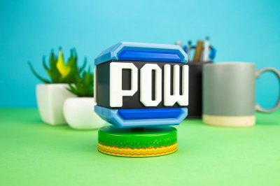 PALADONE  Products Super Mario: Pow Bloc Ic&ocirc;ne Lumi&egrave;re- - Guirlandes e