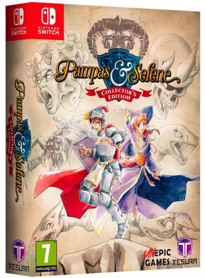 JUST FOR GAMES Pampas & Selene - Collectors Edition - Jeu Nintendo Switch