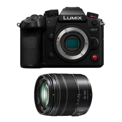 PANASONIC  appareil photo hybride lumix gh7 noir + 14-140 