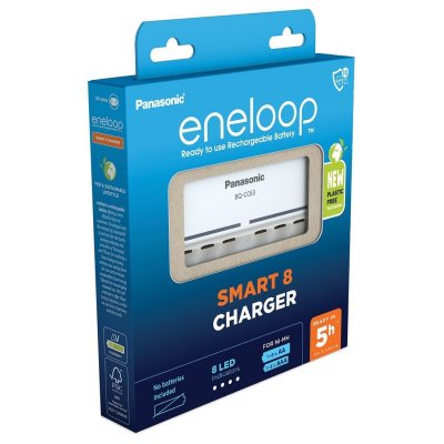 PANASONIC  BQ-CC63E Chargeur de piles rondes NiMH LR03 (AAA), LR6 (AA)