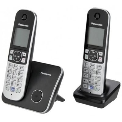 PANASONIC  Kx-tg6812gb Wireless Landline Phone Argent&eacute;