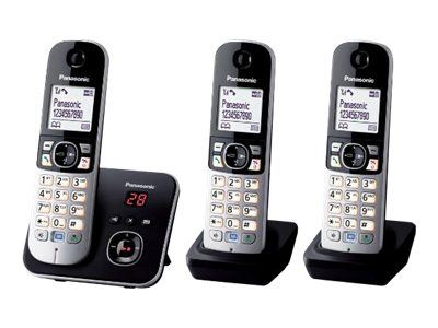 Panasonic Kx-tg6823gs Wireless Landline Phone Argent&eacute;