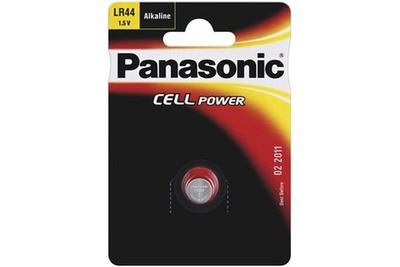 PANASONIC  LR44L/1BP - Batterie LR44 - Alcaline - 120 mAh 