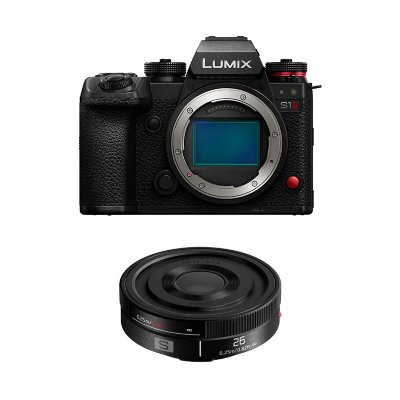 PANASONIC  LUMIX S1 II + Objectif S 26mm f/8 Pancake - Neuf