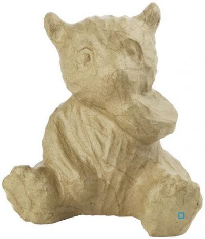  Panda - 15cm - Papier m&acirc;ch&eacute;