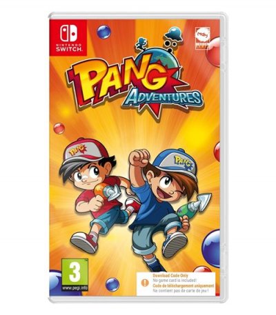 MICROIDS Pang Adventures Buster Edition Code in a box Nintendo Switch