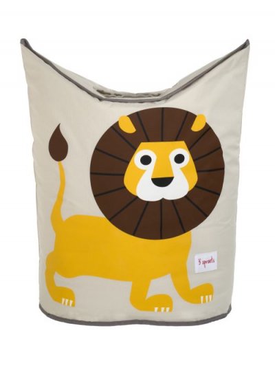 3 SPROUTS Panier &agrave; linge  Lion