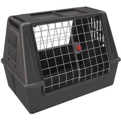 FERPLAST Panier de transport pour Chiens ATLAS CAR 80 SCENIC avec Crochets de S&eacute;curit&eacute; Excellente Ventilation