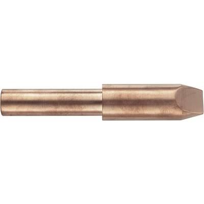 TOOLCRAFT Panne de fer &agrave; souder forme de burin Taille de la panne 25.5 mm Contenu