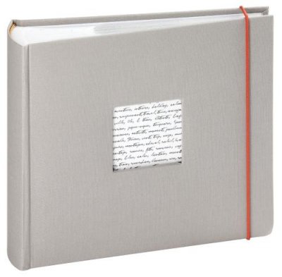 PANODIA  Album photos pochettes Linea - 200 vues - 11,5 x 15 cm - Gris