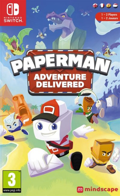 JUST FOR GAMES Paperman Adventure Delivered Nintendo Switch
