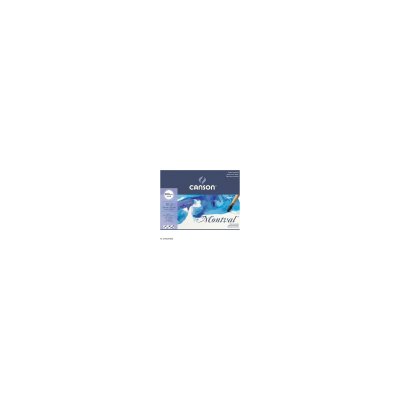 CANSON Papier aquarelle, 24 x 32 cm, 300 g - Bloc de 12 feuilles