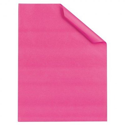  Papier de soie couleur Cyclamen - Rose 