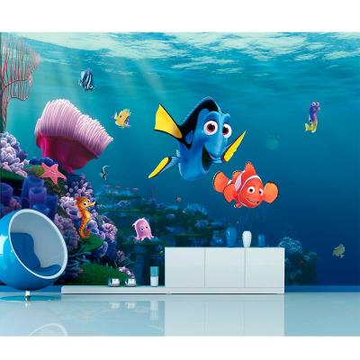 DISNEY PIXAR Papier peint N&eacute;mo et Dory  360X255 cm - Multicolor