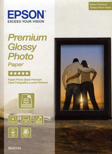 EPSON Papier Photo Premium Glac&eacute; 13x18cm