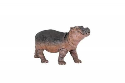 PAPO  - 50052 - Figurine - Animaux - B&eacute;b&eacute; Hippopotame