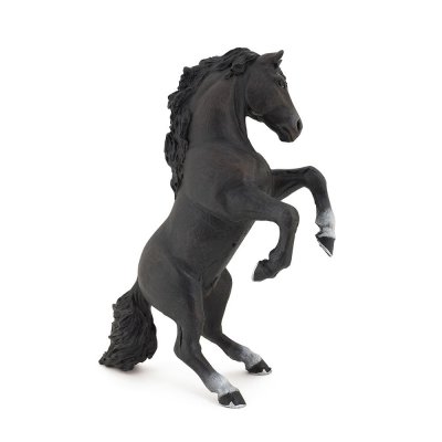 PAPO  Black Horse Bred Figure Noir