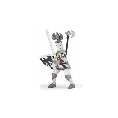 PAPO  Figurine Chevalier Blanc au cimier Pour Enfant