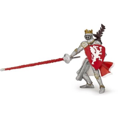 PAPO  Figurine Roi au dragon Rouge Pour Enfant