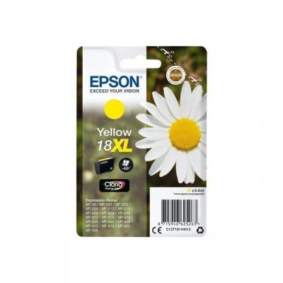 EPSON PAQUERETTE T1814 GRANDE CAPACITE JAUNE