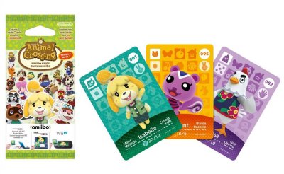 NINTENDO Paquet de 3 Cartes Animal Crossing Happy Home Designer 