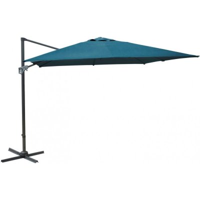 PROLOISIRS Parasol Deporte 3X4/8 Nh20 Inclinable Manivelle - Bleu - 