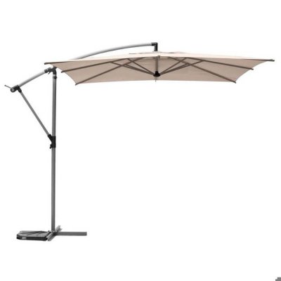 HESPERIDE Parasol d&eacute;port&eacute; carr&eacute; Manoa bl&eacute; 2,5x2,5 m - Hesp&eacute;ride - Bl&eacute;