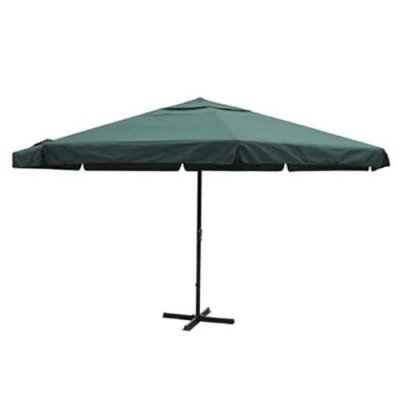 VIDAXL Parasol en Aluminium avec Base Mobile Vert 3,85 m  Vert