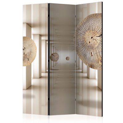 Paravent 3 volets - futuristic forest [room dividers] A1-PARAVENT55