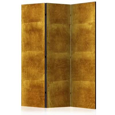Paravent 3 volets - Golden Cage [Room Dividers] - 135x172 (39156)