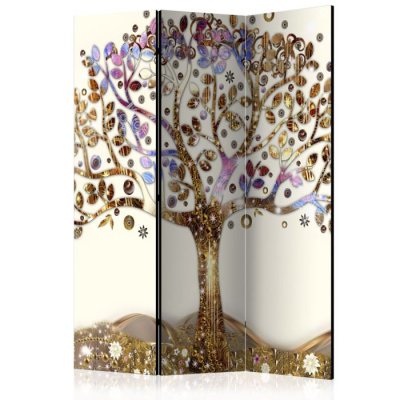 Paravent 3 volets - golden tree [room dividers] A1-PARAVENT471