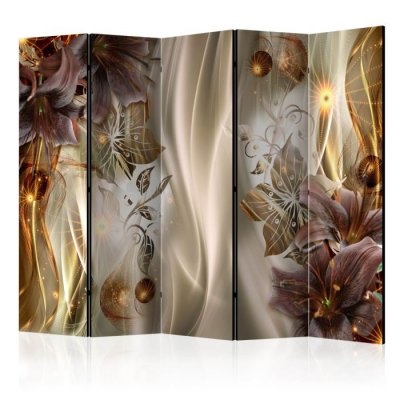 Paravent 5 volets - amber land ii [room dividers] A1-PARAVENT213