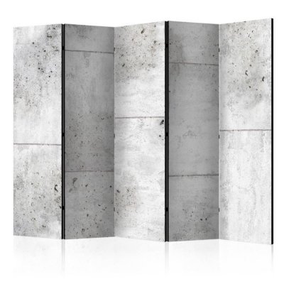 Paravent 5 volets - concretum murum ii [room dividers] A1-PARAVENT163