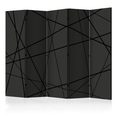 Paravent 5 volets dark intersection A1-PARAVENTtc1294