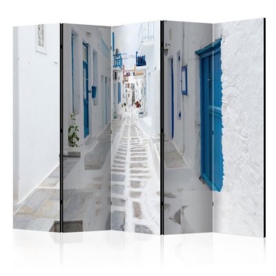 Paravent 5 volets - greek dream island ii [room dividers]