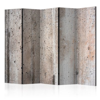 Paravent 5 volets - Old Concrete II [Room Dividers] - 225x172 (39728)